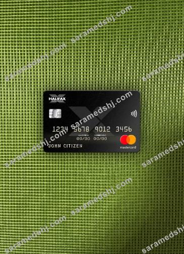 United Kingdom Halifax bank mastercard photolook front